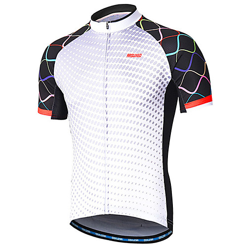 Arsuxeo Men's Short Sleeve Cycling Jersey Summer Polyester Navy Blue White Solid Color Bike Jersey Mountain Bike MTB Road Bike Cycling Reflective Strips Back Pocket Sweat wicking Sports Clothing
Arsuxeo Men's Short Sleeve Cycling Jersey Summer Polyester Navy Blue White Solid Color Bike Jersey Mountain Bike MTB Road Bike Cycling Reflective Strips Back Pocket Sweat wicking Sports Clothing