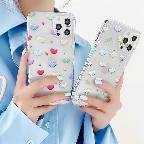 Phone Case For Apple Back Cover iPhone 12 Pro Max 11 SE 2020 X XR XS Max 8 7 Shockproof Dustproof Heart Geometric Pattern TPU
Phone Case For Apple Back Cover iPhone 12 Pro Max 11 SE 2020 X XR XS Max 8 7 Shockproof Dustproof Heart Geometric Pattern TPU