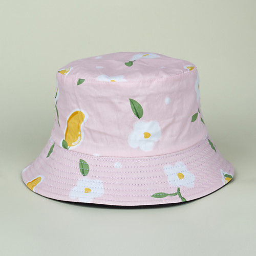 Women's Bucket Hat Sports & Outdoor Dailywear Print Floral Light Blue Yellow Hat / Pink / Spring / Summer
Women's Bucket Hat Sports & Outdoor Dailywear Print Floral Light Blue Yellow Hat / Pink / Spring / Summer