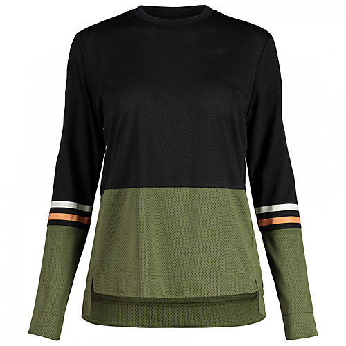 21Grams Women's Long Sleeve Cycling Jersey Summer Spandex Polyester Green / Black Patchwork Bike Top Mountain Bike MTB Road Bike Cycling Breathable Back Pocket Sports Clothing Apparel / Stretchy
21Grams Women's Long Sleeve Cycling Jersey Summer Spandex Polyester Green / Black Patchwork Bike Top Mountain Bike MTB Road Bike Cycling Breathable Back Pocket Sports Clothing Apparel / Stretchy