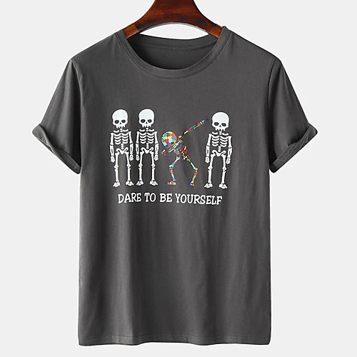 Men's Unisex Tee T shirt Hot Stamping Graphic Prints Skull Plus Size Print Short Sleeve Casual Tops Cotton Basic Designer Big and Tall Black Dark Gray
Men's Unisex Tee T shirt Hot Stamping Graphic Prints Skull Plus Size Print Short Sleeve Casual Tops Cotton Basic Designer Big and Tall Black Dark Gray
