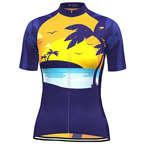 21Grams Women's Short Sleeve Cycling Jersey Summer Spandex Polyester RedBlue Hawaii Bike Jersey Top Mountain Bike MTB Road Bike Cycling Quick Dry Moisture Wicking Breathable Sports Clothing Apparel
21Grams Women's Short Sleeve Cycling Jersey Summer Spandex Polyester RedBlue Hawaii Bike Jersey Top Mountain Bike MTB Road Bike Cycling Quick Dry Moisture Wicking Breathable Sports Clothing Apparel