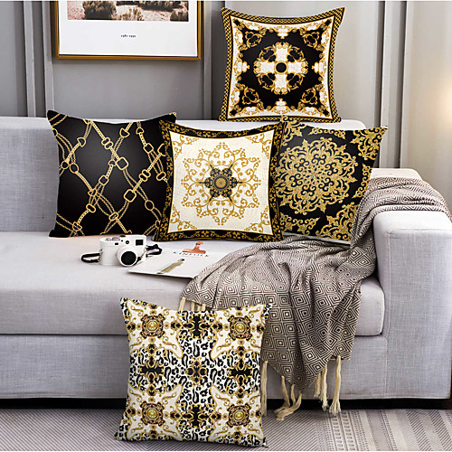 Light Luxury Double Side Cushion Cover 5PC Soft Decorative Square Throw Pillow Cover Cushion Case Pillowcase for Bedroom Livingroom Superior Quality Machine Washable Outdoor Cushion for Sofa Couch Bed Chair
Light Luxury Double Side Cushion Cover 5PC Soft Decorative Square Throw Pillow Cover Cushion Case Pillowcase for Bedroom Livingroom Superior Quality Machine Washable Outdoor Cushion for Sofa Couch Bed Chair