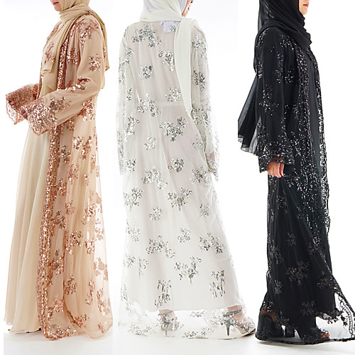 Arabian Adults Women's Cosplay Abaya Dress Arabian Dress For Party Halloween Polyester Sequin Embroidered Halloween Carnival Masquerade Dress
Arabian Adults Women's Cosplay Abaya Dress Arabian Dress For Party Halloween Polyester Sequin Embroidered Halloween Carnival Masquerade Dress