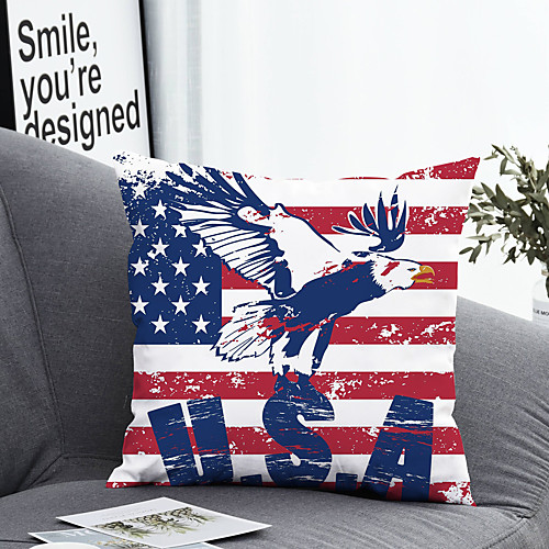 1 Pc Polyester Pillow Cover Eagle Geometric 3D Simple Square Zipper Traditional Classic
1 Pc Polyester Pillow Cover Eagle Geometric 3D Simple Square Zipper Traditional Classic