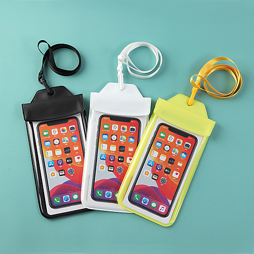 Universal Waterproof Phone Pouch For iPhone 12 Pro 11 Pro Max XS Max XR X Samsung Galaxy S21 Ultra S21 Plus Huawei Xiaomi Oneplus Oppo Vivo Up to 7.0 Inch Waterproof Phone Dry Bag with Lanyard
Universal Waterproof Phone Pouch For iPhone 12 Pro 11 Pro Max XS Max XR X Samsung Galaxy S21 Ultra S21 Plus Huawei Xiaomi Oneplus Oppo Vivo Up to 7.0 Inch Waterproof Phone Dry Bag with Lanyard
