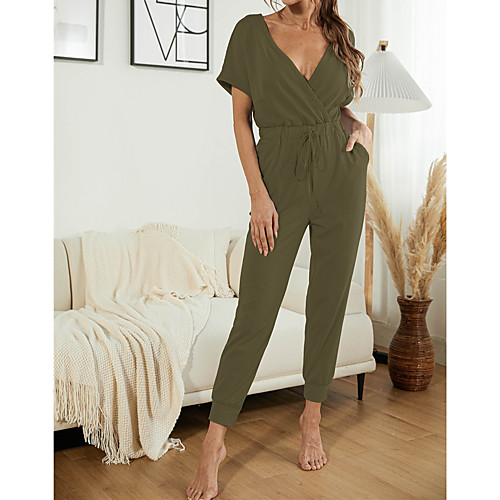 2021 spring and summer new amazon wish stand-alone station recommended sexy v-neck short-sleeved crossover jumpsuit
2021 spring and summer new amazon wish stand-alone station recommended sexy v-neck short-sleeved crossover jumpsuit