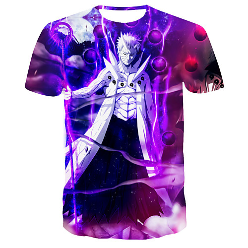 Inspired by Naruto Uchiha Sasuke Anime Cartoon 100% Polyester 3D 3D Harajuku Graphic T-shirt For Women's / Men's
Inspired by Naruto Uchiha Sasuke Anime Cartoon 100% Polyester 3D 3D Harajuku Graphic T-shirt For Women's / Men's