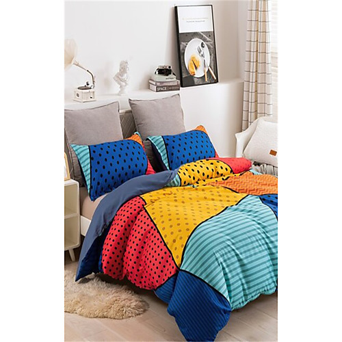 3-Piece Duvet Cover Set Hotel Bedding Sets Comforter Cover with Soft Lightweight Microfiber Include 1 Duvet Cover 2 Pillowcases for Double/Queen/King(1 Pillowcase for Twin/Single)
3-Piece Duvet Cover Set Hotel Bedding Sets Comforter Cover with Soft Lightweight Microfiber Include 1 Duvet Cover 2 Pillowcases for Double/Queen/King(1 Pillowcase for Twin/Single)