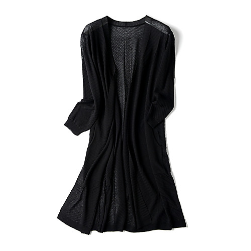Women's Solid Color Cardigan Long Sleeve Sweater Cardigans V Neck White Blushing Pink Black
Women's Solid Color Cardigan Long Sleeve Sweater Cardigans V Neck White Blushing Pink Black
