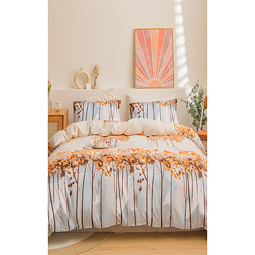 3-Piece Duvet Cover Set Hotel Bedding Sets Comforter Cover with Soft Lightweight Microfiber Include 1 Duvet Cover 2 Pillowcases for Double/Queen/King(1 Pillowcase for Twin/Single)
3-Piece Duvet Cover Set Hotel Bedding Sets Comforter Cover with Soft Lightweight Microfiber Include 1 Duvet Cover 2 Pillowcases for Double/Queen/King(1 Pillowcase for Twin/Single)