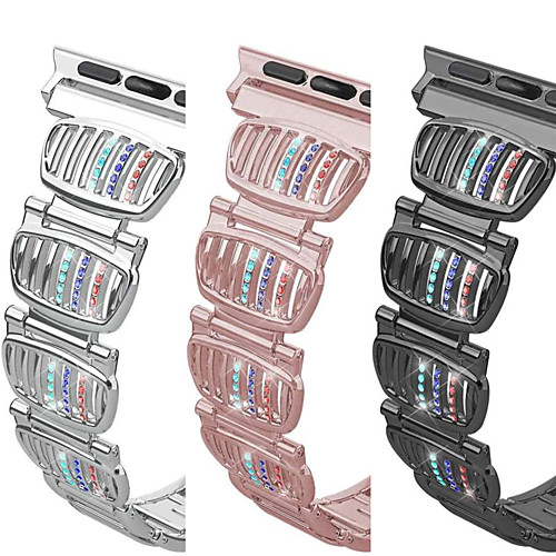 Smartwatch band for Apple iWatch Jewelry Design Zinc alloy Replacement Wrist Strap for Apple Watch Series SE / 6/5/4/3/2/1
Smartwatch band for Apple iWatch Jewelry Design Zinc alloy Replacement Wrist Strap for Apple Watch Series SE / 6/5/4/3/2/1
