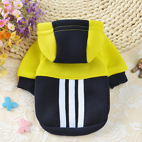 Dog Costume Jumpsuit Stripes Color Block Leisure For Indoor and Outdoor Use Casual / Daily Outdoor Winter Dog Clothes Puppy Clothes Dog Outfits Warm Yellow Costume for Girl and Boy Dog Fleece XS S M
Dog Costume Jumpsuit Stripes Color Block Leisure For Indoor and Outdoor Use Casual / Daily Outdoor Winter Dog Clothes Puppy Clothes Dog Outfits Warm Yellow Costume for Girl and Boy Dog Fleece XS S M