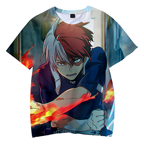 Inspired by My Hero Academia / Boku No Hero Cosplay Anime Cartoon 100% Polyester Print Harajuku Graphic Kawaii T-shirt For Women's / Men's
Inspired by My Hero Academia / Boku No Hero Cosplay Anime Cartoon 100% Polyester Print Harajuku Graphic Kawaii T-shirt For Women's / Men's