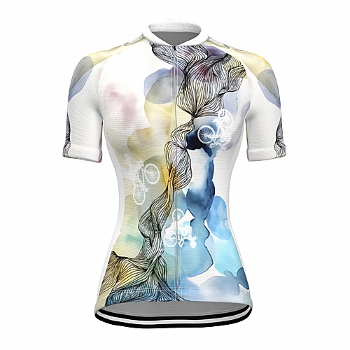 21Grams Women's Short Sleeve Cycling Jersey Summer Spandex Yellow Bike Top Mountain Bike MTB Road Bike Cycling Quick Dry Moisture Wicking Sports Clothing Apparel / Stretchy / Athleisure
21Grams Women's Short Sleeve Cycling Jersey Summer Spandex Yellow Bike Top Mountain Bike MTB Road Bike Cycling Quick Dry Moisture Wicking Sports Clothing Apparel / Stretchy / Athleisure