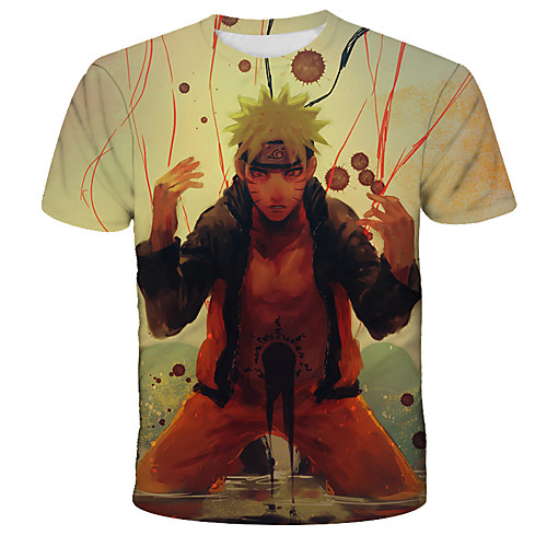 Inspired by Naruto Akatsuki Anime Cartoon Polyester / Cotton Blend 3D 3D Harajuku Graphic T-shirt For Women's / Men's
Inspired by Naruto Akatsuki Anime Cartoon Polyester / Cotton Blend 3D 3D Harajuku Graphic T-shirt For Women's / Men's