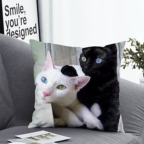 1 Pc Polyester Pillow Cover Animal Geometric 3D Simple Square Zipper Traditional Classic
1 Pc Polyester Pillow Cover Animal Geometric 3D Simple Square Zipper Traditional Classic
