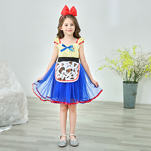 Movie / TV Theme Costumes Princess Dress Kid's Girls' Cute Halloween Halloween Daily Wear Christmas Halloween Children's Day Festival / Holiday Terylene YellowBlue Easy Carnival Costumes Printing
Movie / TV Theme Costumes Princess Dress Kid's Girls' Cute Halloween Halloween Daily Wear Christmas Halloween Children's Day Festival / Holiday Terylene YellowBlue Easy Carnival Costumes Printing