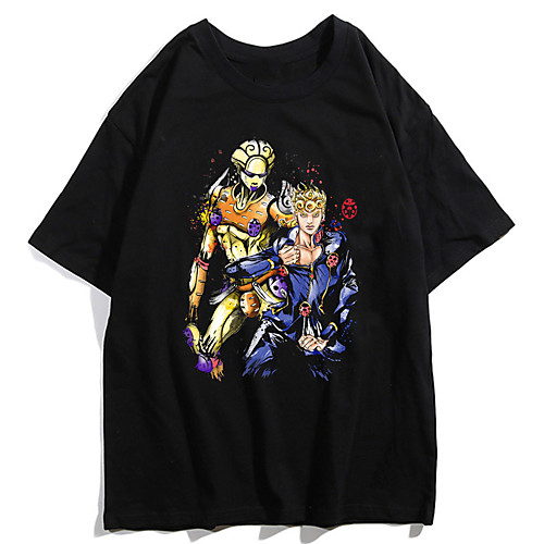 Inspired by JoJo's Bizarre Adventure JOJO Anime Cartoon Polyester / Cotton Blend Print Harajuku Graphic Kawaii T shirt For Women's / Men's
Inspired by JoJo's Bizarre Adventure JOJO Anime Cartoon Polyester / Cotton Blend Print Harajuku Graphic Kawaii T shirt For Women's / Men's