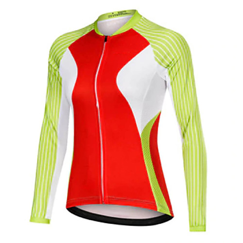 21Grams Women's Long Sleeve Cycling Jersey Summer Spandex Polyester Red / Yellow Patchwork Bike Jersey Top Mountain Bike MTB Road Bike Cycling Quick Dry Moisture Wicking Breathable Sports Clothing
21Grams Women's Long Sleeve Cycling Jersey Summer Spandex Polyester Red / Yellow Patchwork Bike Jersey Top Mountain Bike MTB Road Bike Cycling Quick Dry Moisture Wicking Breathable Sports Clothing