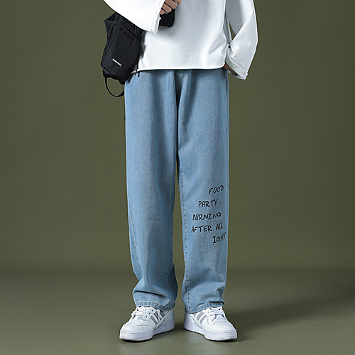 Men's Hip-Hop Streetwear Cycling Quick Dry Moisture Wicking Lightweight Breathable Soft Outdoor Sports Casual Daily Jeans Capri shorts Pants Solid Color Letter Ankle-Length Zipper Pocket Blue
Men's Hip-Hop Streetwear Cycling Quick Dry Moisture Wicking Lightweight Breathable Soft Outdoor Sports Casual Daily Jeans Capri shorts Pants Solid Color Letter Ankle-Length Zipper Pocket Blue