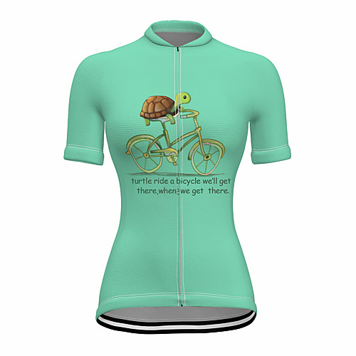 21Grams Women's Short Sleeve Cycling Jersey Summer Spandex Green Bike Top Mountain Bike MTB Road Bike Cycling Sports Clothing Apparel / Stretchy / Athleisure
21Grams Women's Short Sleeve Cycling Jersey Summer Spandex Green Bike Top Mountain Bike MTB Road Bike Cycling Sports Clothing Apparel / Stretchy / Athleisure