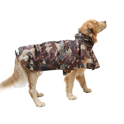 Dog Rain Coat Dog Costume Camo / Camouflage Leisure Adorable Dailywear Casual / Daily Dog Clothes Puppy Clothes Dog Outfits Waterproof Brown Gray Costume for Girl and Boy Dog Nylon M L XL XXL
Dog Rain Coat Dog Costume Camo / Camouflage Leisure Adorable Dailywear Casual / Daily Dog Clothes Puppy Clothes Dog Outfits Waterproof Brown Gray Costume for Girl and Boy Dog Nylon M L XL XXL