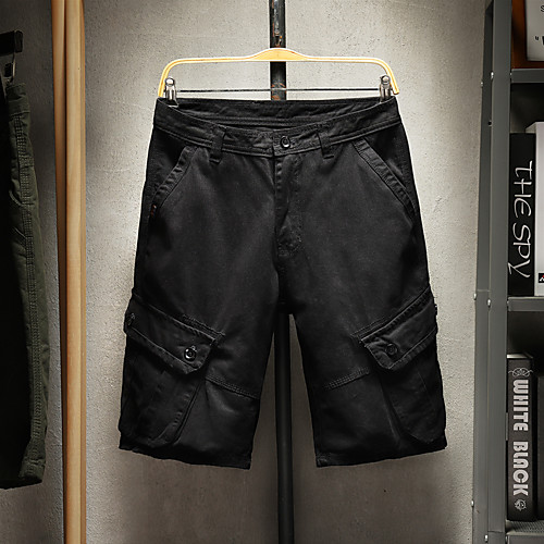 Men's Shorts Cargo Breathable Daily Going out Shorts Tactical Cargo Pants Solid Colored Short Army Green Black Khaki Dark Blue Gray
Men's Shorts Cargo Breathable Daily Going out Shorts Tactical Cargo Pants Solid Colored Short Army Green Black Khaki Dark Blue Gray