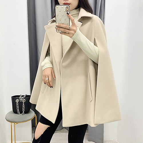 Women's Coat Daily Spring Summer Regular Coat Regular Fit Casual / Daily Jacket Solid Color Pocket Light Khaki
Women's Coat Daily Spring Summer Regular Coat Regular Fit Casual / Daily Jacket Solid Color Pocket Light Khaki