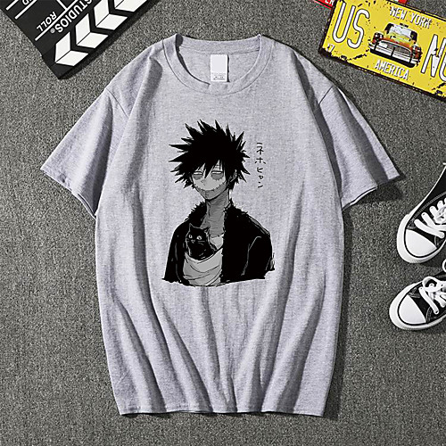 Inspired by My Hero Academia / Boku No Hero Cosplay Anime Cartoon Polyester / Cotton Blend Print Harajuku Graphic Kawaii T shirt For Women's / Men's
Inspired by My Hero Academia / Boku No Hero Cosplay Anime Cartoon Polyester / Cotton Blend Print Harajuku Graphic Kawaii T shirt For Women's / Men's