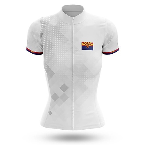 21Grams Women's Short Sleeve Cycling Jersey Summer Spandex White Bike Top Mountain Bike MTB Road Bike Cycling Quick Dry Moisture Wicking Sports Clothing Apparel / Stretchy / Athleisure
21Grams Women's Short Sleeve Cycling Jersey Summer Spandex White Bike Top Mountain Bike MTB Road Bike Cycling Quick Dry Moisture Wicking Sports Clothing Apparel / Stretchy / Athleisure