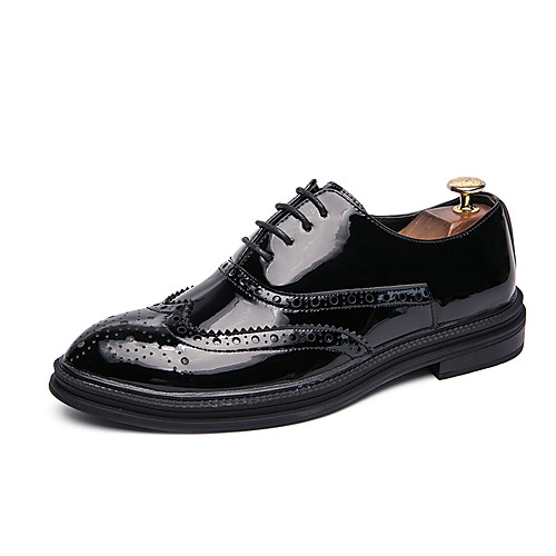 Men's Oxfords Formal Shoes Dress Shoes Business British Wedding Party & Evening PU Non-slipping Wear Proof Black Fall Winter
Men's Oxfords Formal Shoes Dress Shoes Business British Wedding Party & Evening PU Non-slipping Wear Proof Black Fall Winter