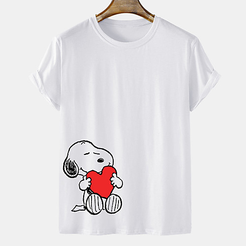 Men's Unisex Tee T shirt Hot Stamping Cartoon Graphic Prints Plus Size Short Sleeve Casual Tops Cotton Basic Designer Big and Tall White Khaki Gray
Men's Unisex Tee T shirt Hot Stamping Cartoon Graphic Prints Plus Size Short Sleeve Casual Tops Cotton Basic Designer Big and Tall White Khaki Gray