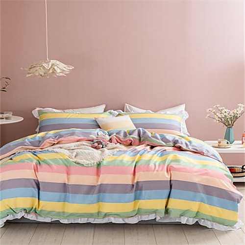 3-Piece Duvet Cover Set Hotel Bedding Sets Comforter Cover with Soft Lightweight Microfiber Include 1 Duvet Cover 2 Pillowcases for Double/Queen/King(1 Pillowcase for Twin/Single)
3-Piece Duvet Cover Set Hotel Bedding Sets Comforter Cover with Soft Lightweight Microfiber Include 1 Duvet Cover 2 Pillowcases for Double/Queen/King(1 Pillowcase for Twin/Single)