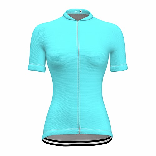 21Grams Women's Short Sleeve Cycling Jersey Summer Spandex Blue Solid Color Bike Top Mountain Bike MTB Road Bike Cycling Sports Clothing Apparel / Stretchy / Athleisure
21Grams Women's Short Sleeve Cycling Jersey Summer Spandex Blue Solid Color Bike Top Mountain Bike MTB Road Bike Cycling Sports Clothing Apparel / Stretchy / Athleisure