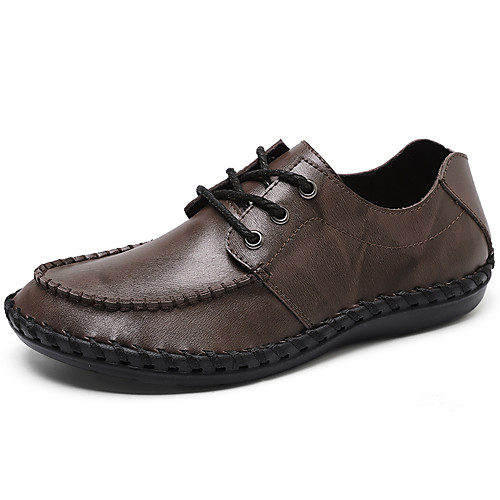 Men's Sneakers Crochet Leather Shoes Business Sporty Casual Daily Office & Career Nappa Leather Cowhide Handmade Non-slipping Height-increasing Booties / Ankle Boots Dark Brown Black Fall Summer
Men's Sneakers Crochet Leather Shoes Business Sporty Casual Daily Office & Career Nappa Leather Cowhide Handmade Non-slipping Height-increasing Booties / Ankle Boots Dark Brown Black Fall Summer