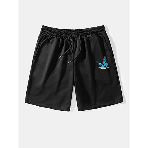 Men's Casual / Sporty Streetwear Comfort Breathable Soft Daily Weekend Chinos Shorts Pants Butterfly Graphic Prints Above Knee Drawstring Pocket Elastic Waist Black Khaki
Men's Casual / Sporty Streetwear Comfort Breathable Soft Daily Weekend Chinos Shorts Pants Butterfly Graphic Prints Above Knee Drawstring Pocket Elastic Waist Black Khaki