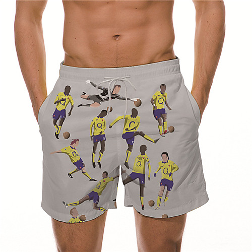 Men's Designer Casual / Sporty Big and Tall Quick Dry Breathable Soft Holiday Beach Swimming Pool Shorts Bermuda shorts Swim Trucks Pants Graphic Prints Character Football Short Drawstring Elastic
Men's Designer Casual / Sporty Big and Tall Quick Dry Breathable Soft Holiday Beach Swimming Pool Shorts Bermuda shorts Swim Trucks Pants Graphic Prints Character Football Short Drawstring Elastic