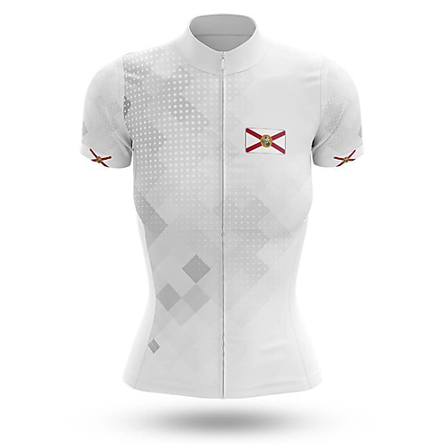 21Grams Women's Short Sleeve Cycling Jersey Summer Spandex White Bike Top Mountain Bike MTB Road Bike Cycling Quick Dry Moisture Wicking Sports Clothing Apparel / Stretchy / Athleisure
21Grams Women's Short Sleeve Cycling Jersey Summer Spandex White Bike Top Mountain Bike MTB Road Bike Cycling Quick Dry Moisture Wicking Sports Clothing Apparel / Stretchy / Athleisure