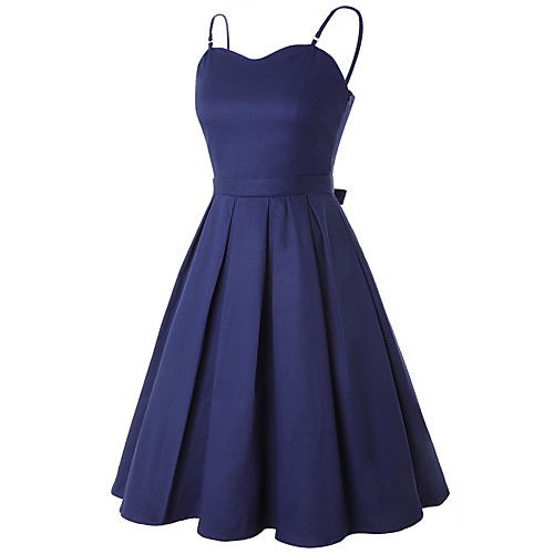 A-Line Minimalist Vintage Party Wear Cocktail Party Dress Spaghetti Strap Sleeveless Knee Length Spandex Cotton with Sleek 2021
A-Line Minimalist Vintage Party Wear Cocktail Party Dress Spaghetti Strap Sleeveless Knee Length Spandex Cotton with Sleek 2021