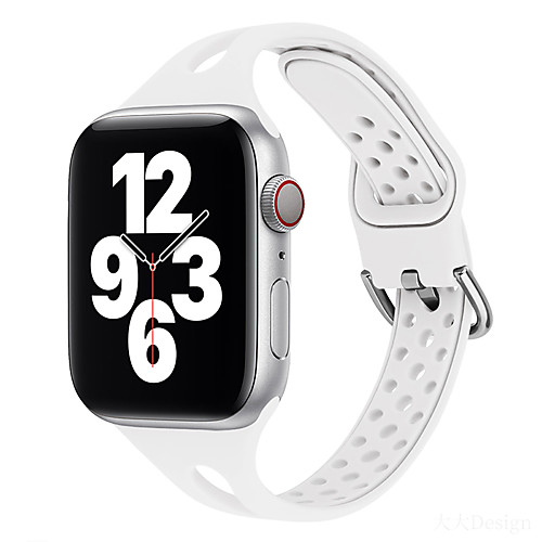 Smart Watch Band for Apple iWatch 1 pcs Sport Band Silicone Replacement Wrist Strap for Apple Watch Series SE / 6/5/4/3/2/1
Smart Watch Band for Apple iWatch 1 pcs Sport Band Silicone Replacement Wrist Strap for Apple Watch Series SE / 6/5/4/3/2/1