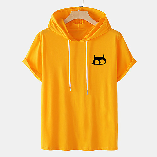 Men's Unisex Tee T shirt Hot Stamping Cat Graphic Prints Plus Size Short Sleeve Casual Tops Cotton Basic Designer Big and Tall White Black Orange
Men's Unisex Tee T shirt Hot Stamping Cat Graphic Prints Plus Size Short Sleeve Casual Tops Cotton Basic Designer Big and Tall White Black Orange