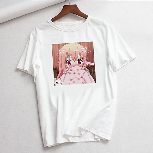 Inspired by Cosplay Cosplay Anime Cartoon Polyester / Cotton Blend Print Harajuku Graphic Kawaii T shirt For Women's / Men's
Inspired by Cosplay Cosplay Anime Cartoon Polyester / Cotton Blend Print Harajuku Graphic Kawaii T shirt For Women's / Men's