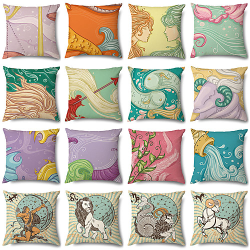 Constellation Series Double Side Cushion Cover 1PC Soft Throw Pillow Cover Cushion Case Pillowcase for Sofa Bedroom Livingroom Machine Washable Outdoor Cushion for Sofa Couch Bed Chair
Constellation Series Double Side Cushion Cover 1PC Soft Throw Pillow Cover Cushion Case Pillowcase for Sofa Bedroom Livingroom Machine Washable Outdoor Cushion for Sofa Couch Bed Chair