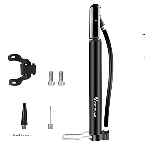 Mini Bike Pump Mini Bike Pump With Gauge Inflated For Road Bike Mountain Bike MTB Folding Bike Recreational Cycling Cycling Bicycle Aluminum Alloy Black Silver
Mini Bike Pump Mini Bike Pump With Gauge Inflated For Road Bike Mountain Bike MTB Folding Bike Recreational Cycling Cycling Bicycle Aluminum Alloy Black Silver