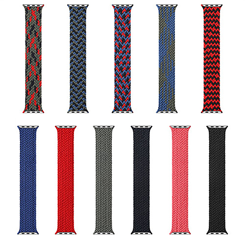 Smart Watch Band for Apple iWatch 1 pcs Weave Bracelet Fabric Replacement Wrist Strap for Apple Watch Series SE / 6/5/4/3/2/1
Smart Watch Band for Apple iWatch 1 pcs Weave Bracelet Fabric Replacement Wrist Strap for Apple Watch Series SE / 6/5/4/3/2/1