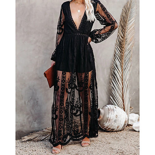 Women's Swing Dress Maxi long Dress Red Wine White Black Long Sleeve Solid Color Spring Summer Casual 2021 S M L XL XXL
Women's Swing Dress Maxi long Dress Red Wine White Black Long Sleeve Solid Color Spring Summer Casual 2021 S M L XL XXL