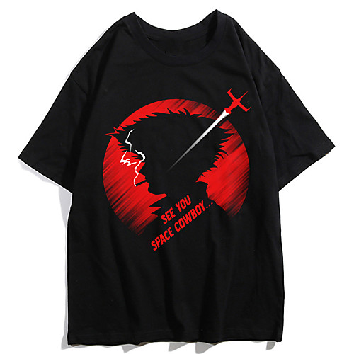 Inspired by Cowboy Bebop Cosplay Anime Cartoon Polyester / Cotton Blend Print Harajuku Graphic Kawaii T shirt For Women's / Men's
Inspired by Cowboy Bebop Cosplay Anime Cartoon Polyester / Cotton Blend Print Harajuku Graphic Kawaii T shirt For Women's / Men's