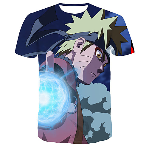 Inspired by Naruto Uchiha Sasuke Anime Cartoon 100% Polyester 3D 3D Harajuku Graphic T-shirt For Women's / Men's
Inspired by Naruto Uchiha Sasuke Anime Cartoon 100% Polyester 3D 3D Harajuku Graphic T-shirt For Women's / Men's