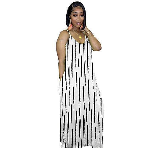 Women's Strap Dress Maxi long Dress Blushing Pink Gray khaki Sky Blue White Navy Blue Sleeveless Stripes Summer Casual 2021 S M L XL 2XL 3XL
Women's Strap Dress Maxi long Dress Blushing Pink Gray khaki Sky Blue White Navy Blue Sleeveless Stripes Summer Casual 2021 S M L XL 2XL 3XL